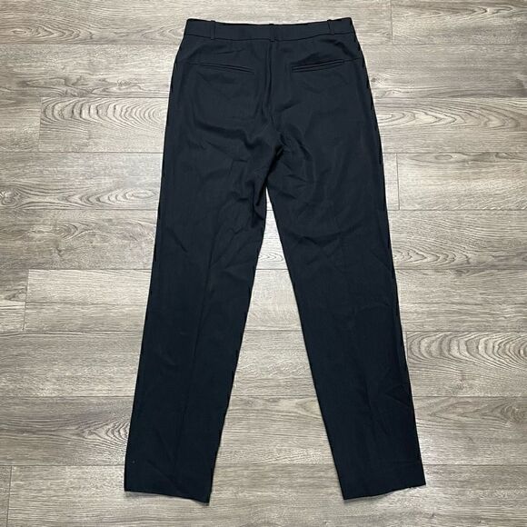 Alexander Wang Womens Size 4 Wool Trousers Dress Pants Black Career Office - Picture 9 of 12